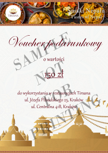 Voucher podarunkowy - 150 zł